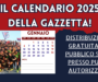 Arriva il calendario 2025 della Gazzetta Rossoblù! Ecco come richiederlo